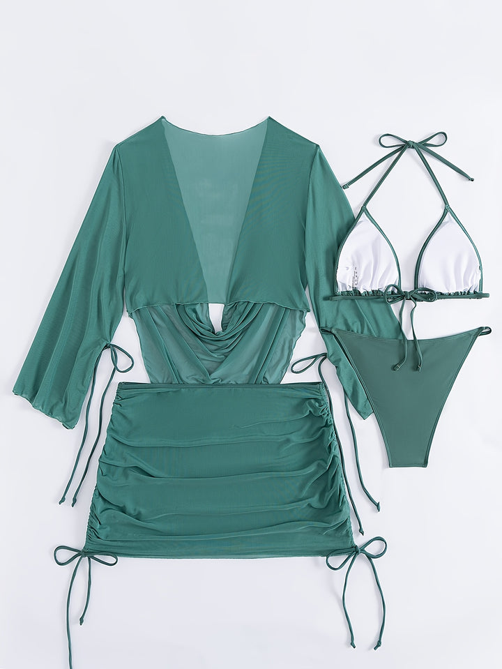 Luraya | Bauchumschmeichelndes 4‑Teile‑Set | Letzter Tag 80 % Rabatt!