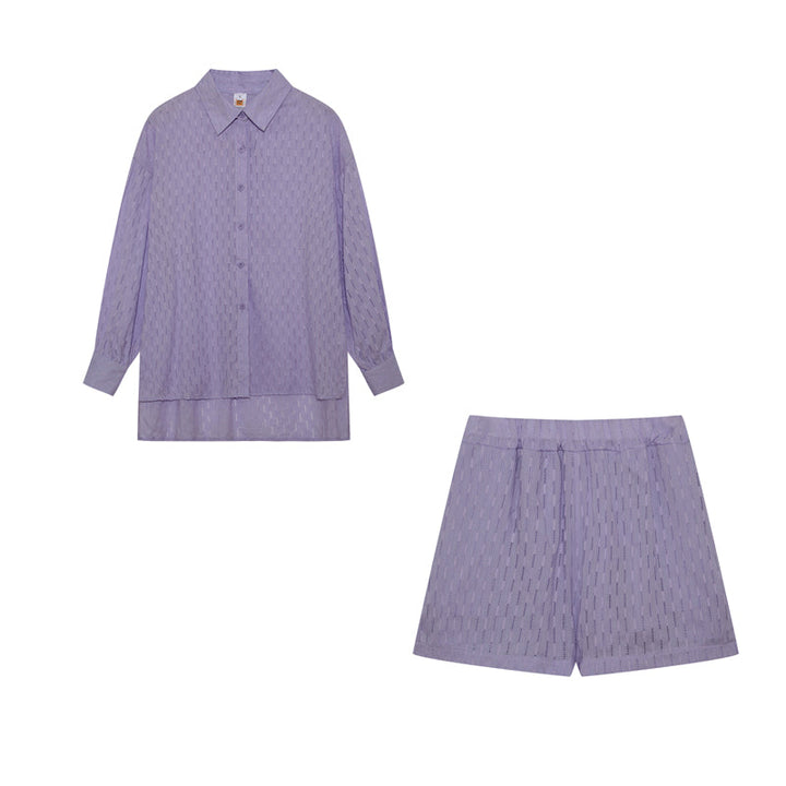 Mckayla™ | Entspanntes Hemd- und Shorts-Set