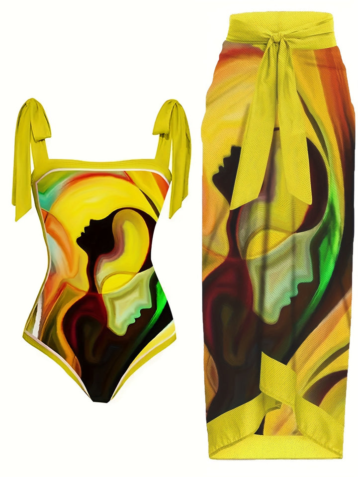 Eliska™ | Bequemes Bade-Set mit schmeichelndem Schnitt & Tummy-Abdeckung