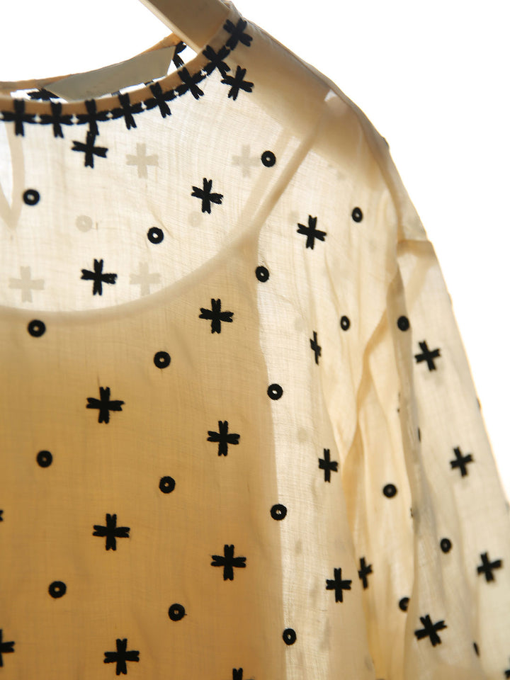 Bernadette™ | Classic Round Neck Puff Sleeve