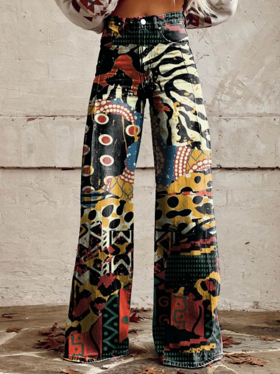 Stephania | Vintage Flared Pants