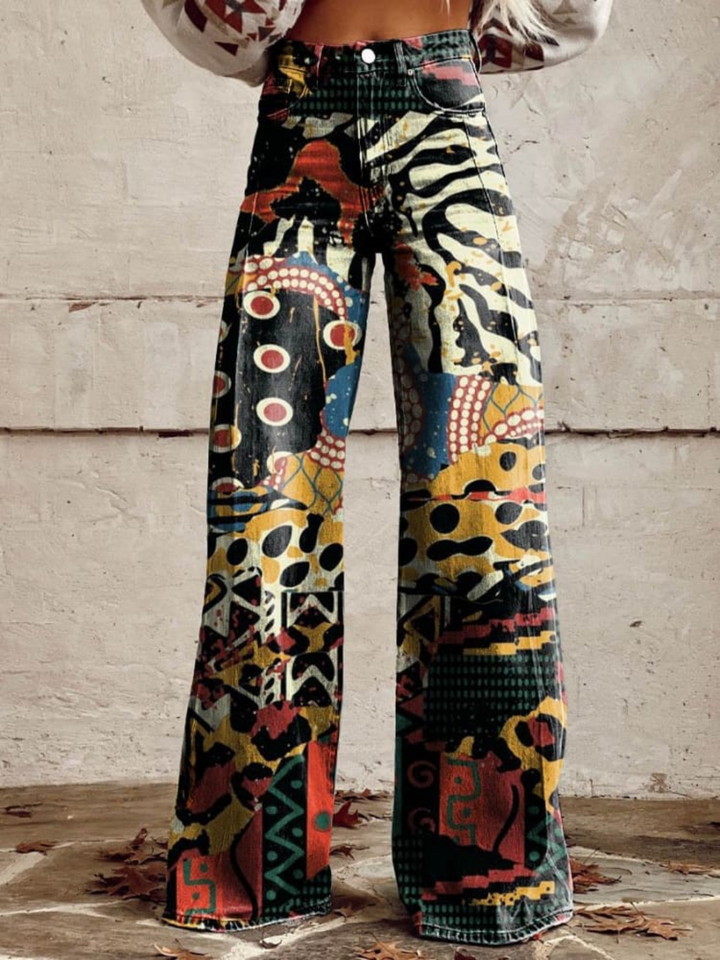 Stephania | Vintage Flared Pants