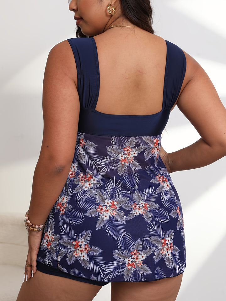Hannejane | Figurformender Tankini mit Bauchabdeckung | Letzter Tag 80 % Rabatt!