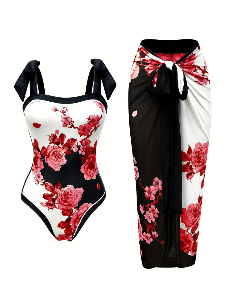 Carysma™ | Florales Bikini-Set mit bequemer Tummy-Passform