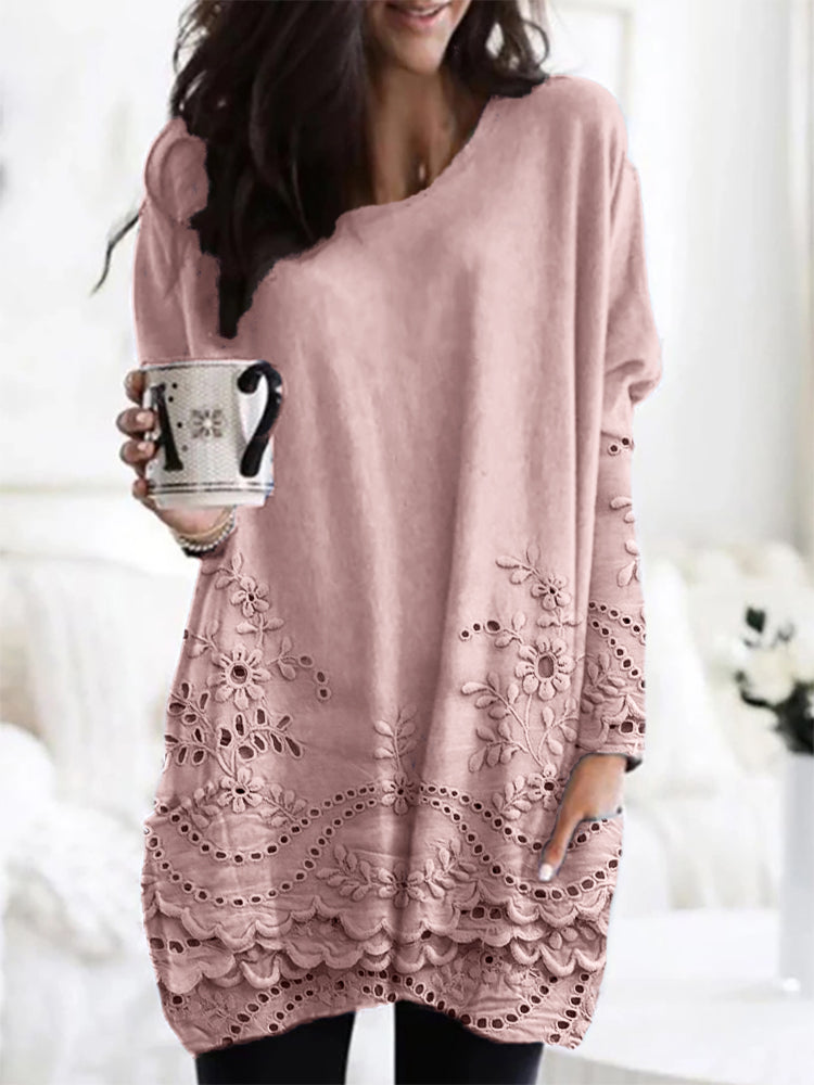 Begonia™ | Bedruckter Kuschelpullover