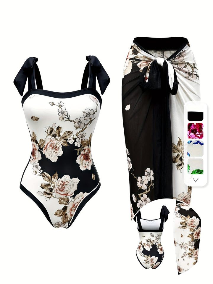 Carysma™ | Florales Bikini-Set mit bequemer Tummy-Passform