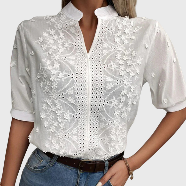 Aelia™ | Elegante Bluse mit lockerem Schnitt