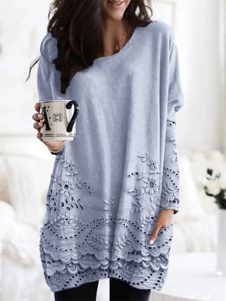Begonia™ | Bedruckter Kuschelpullover