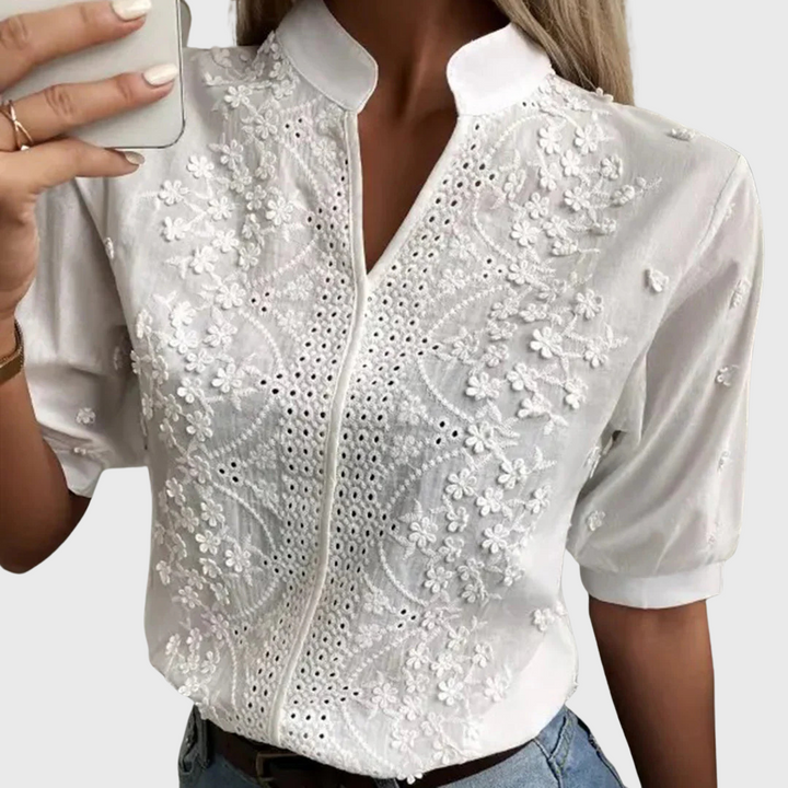 Aelia™ | Elegante Bluse mit lockerem Schnitt