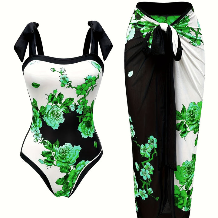 Carysma™ | Florales Bikini-Set mit bequemer Tummy-Passform