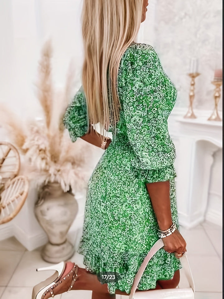 Horatia | Floral Shirred Waist Dress