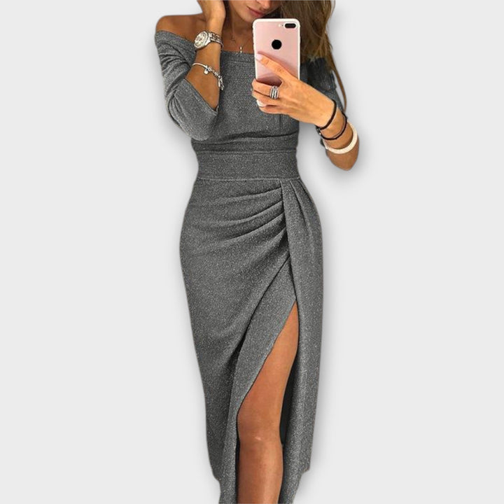 Zipporah™ | Elegantes Off-Shoulder Kleid