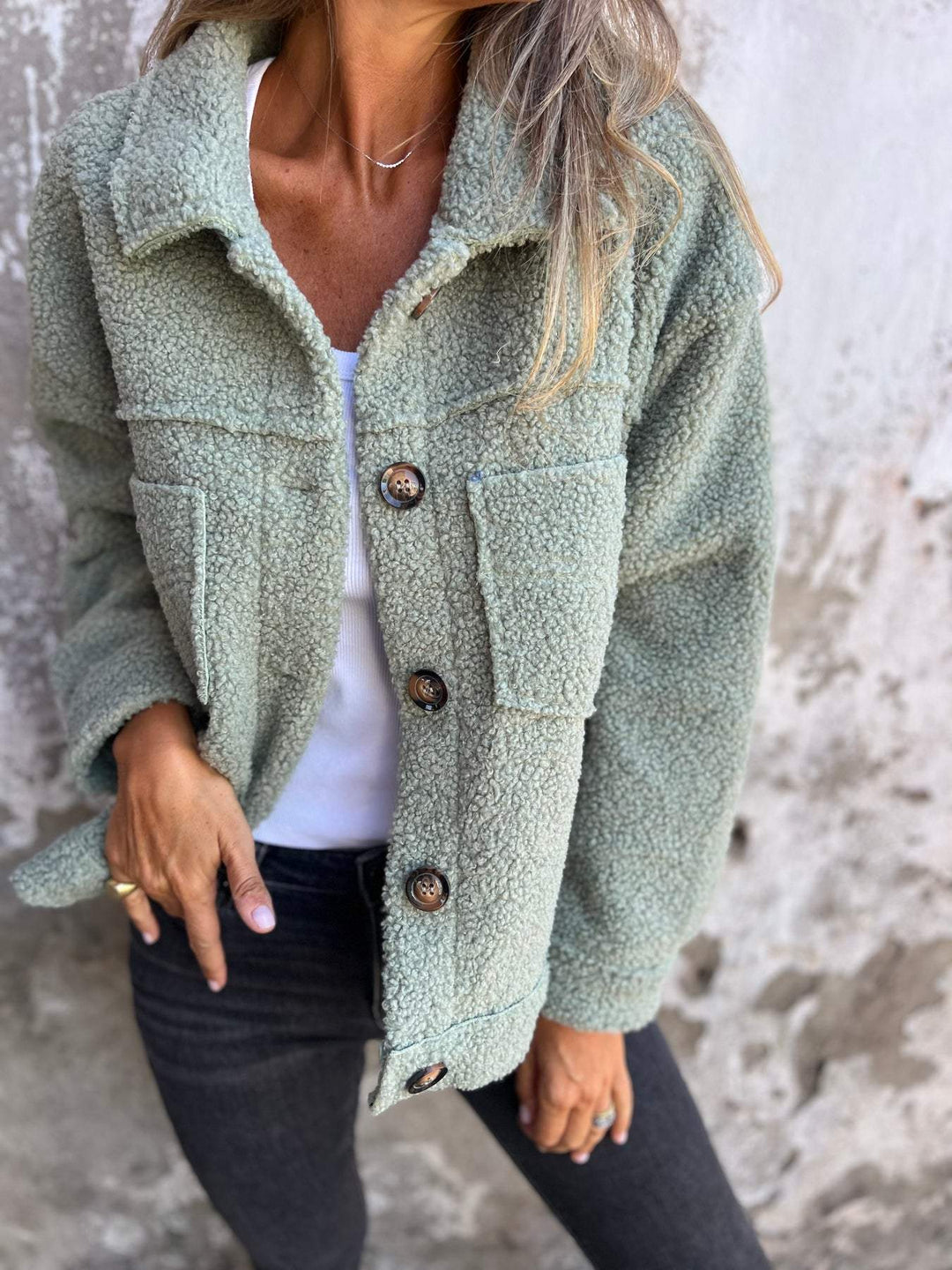 Zosime | Warme kurze Frühlingsjacke