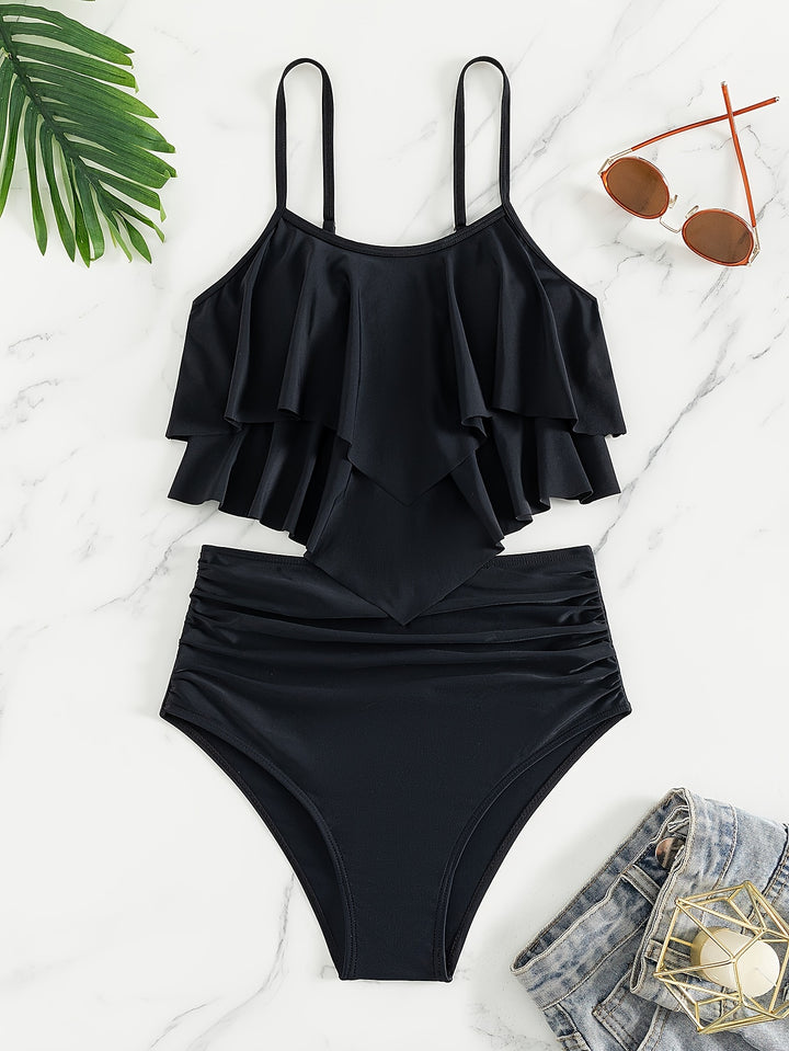 Cory | Bauchschmeichelnder Tankini | Letzter Tag 80 % Rabatt!