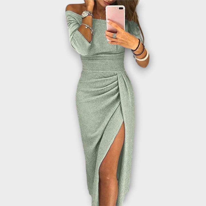 Zipporah™ | Elegantes Off-Shoulder Kleid