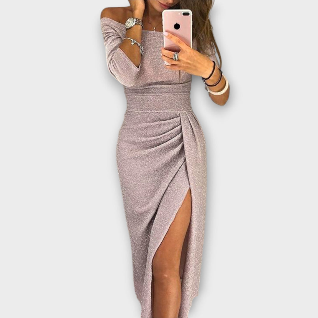 Zipporah™ | Elegantes Off-Shoulder Kleid