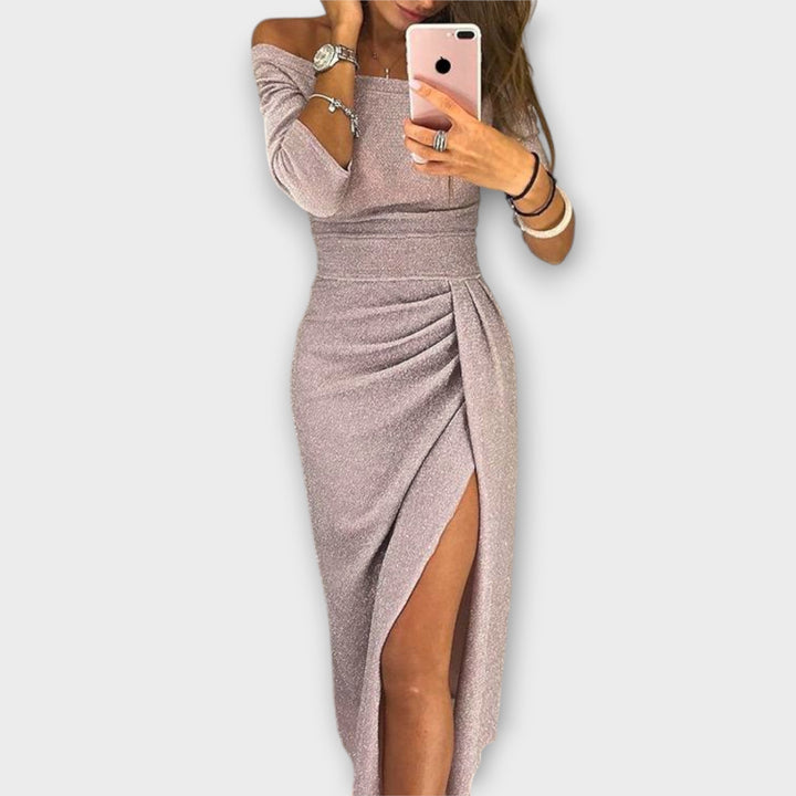 Zipporah™ | Elegantes Off-Shoulder Kleid