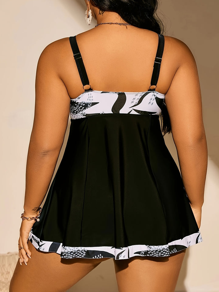 Amelina | Figurformender Tankini mit Schleife | Letzter Tag 80 % Rabatt!
