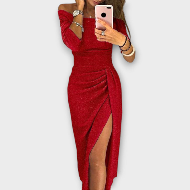 Zipporah™ | Elegantes Off-Shoulder Kleid