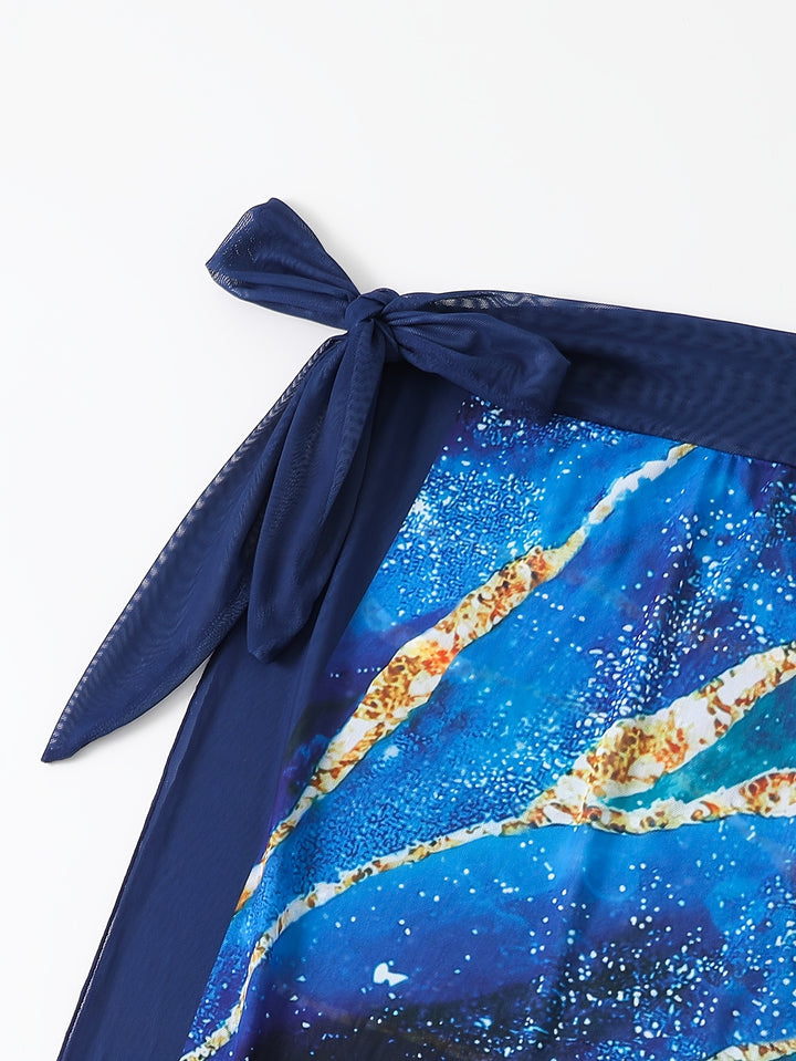 Lorynne | Galaxy Zweiteiler mit Schlitzrock