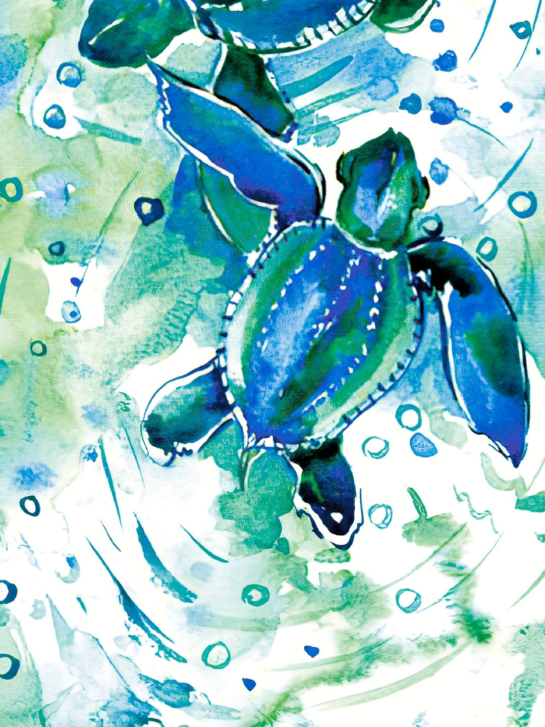 Veronelle | Strandkleid mit Turtle‑Print