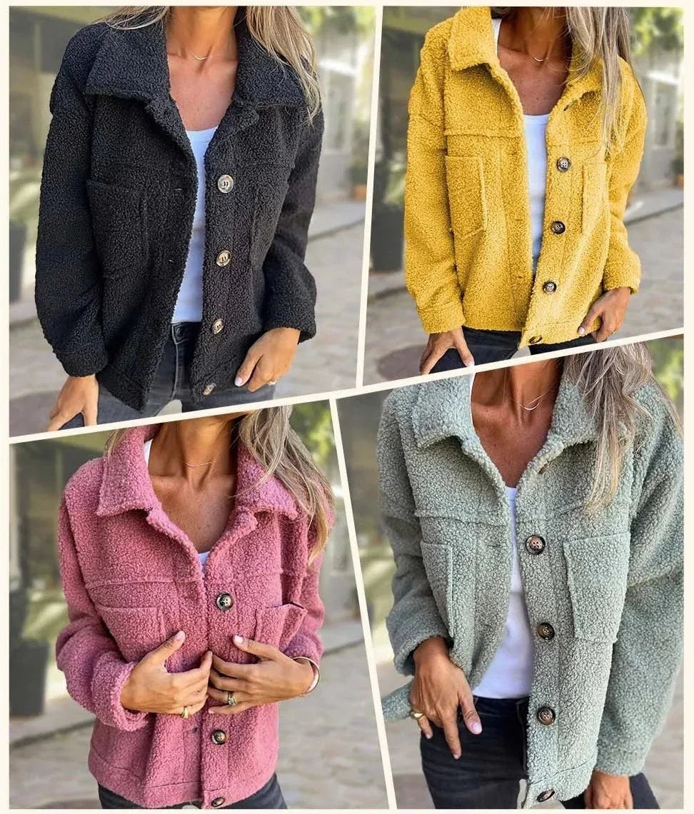 Zosime | Warme kurze Frühlingsjacke