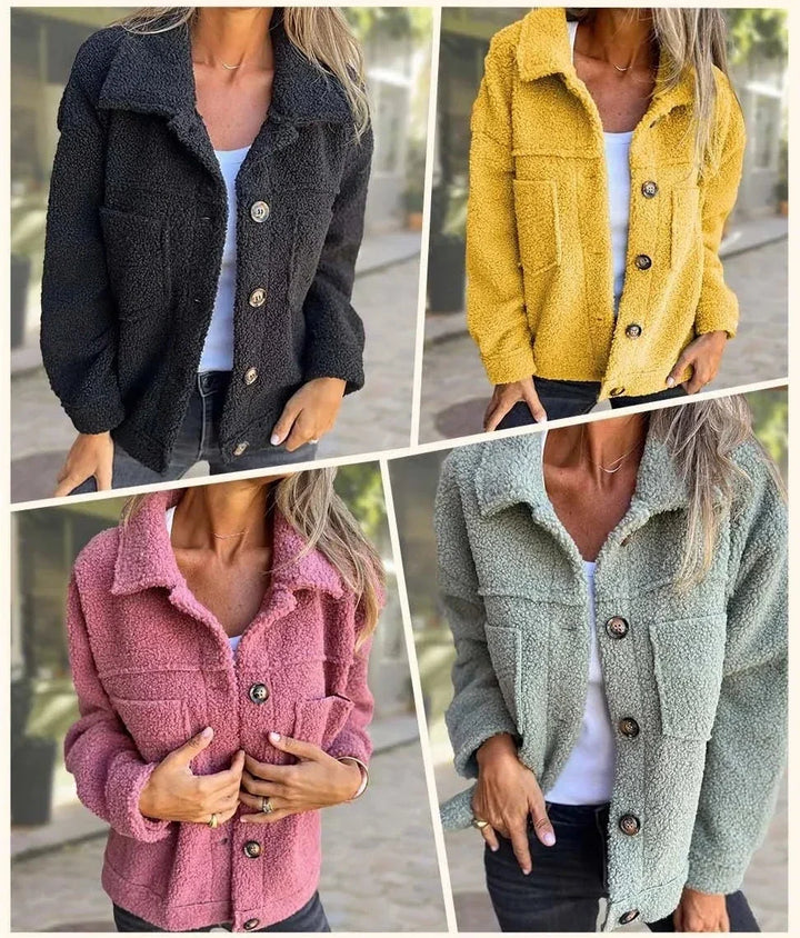 Zosime | Warme kurze Frühlingsjacke