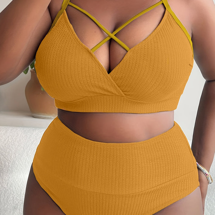 Malonie | Bauchfreundlicher V‑Tankini – Letzter Tag 80 % Rabatt!