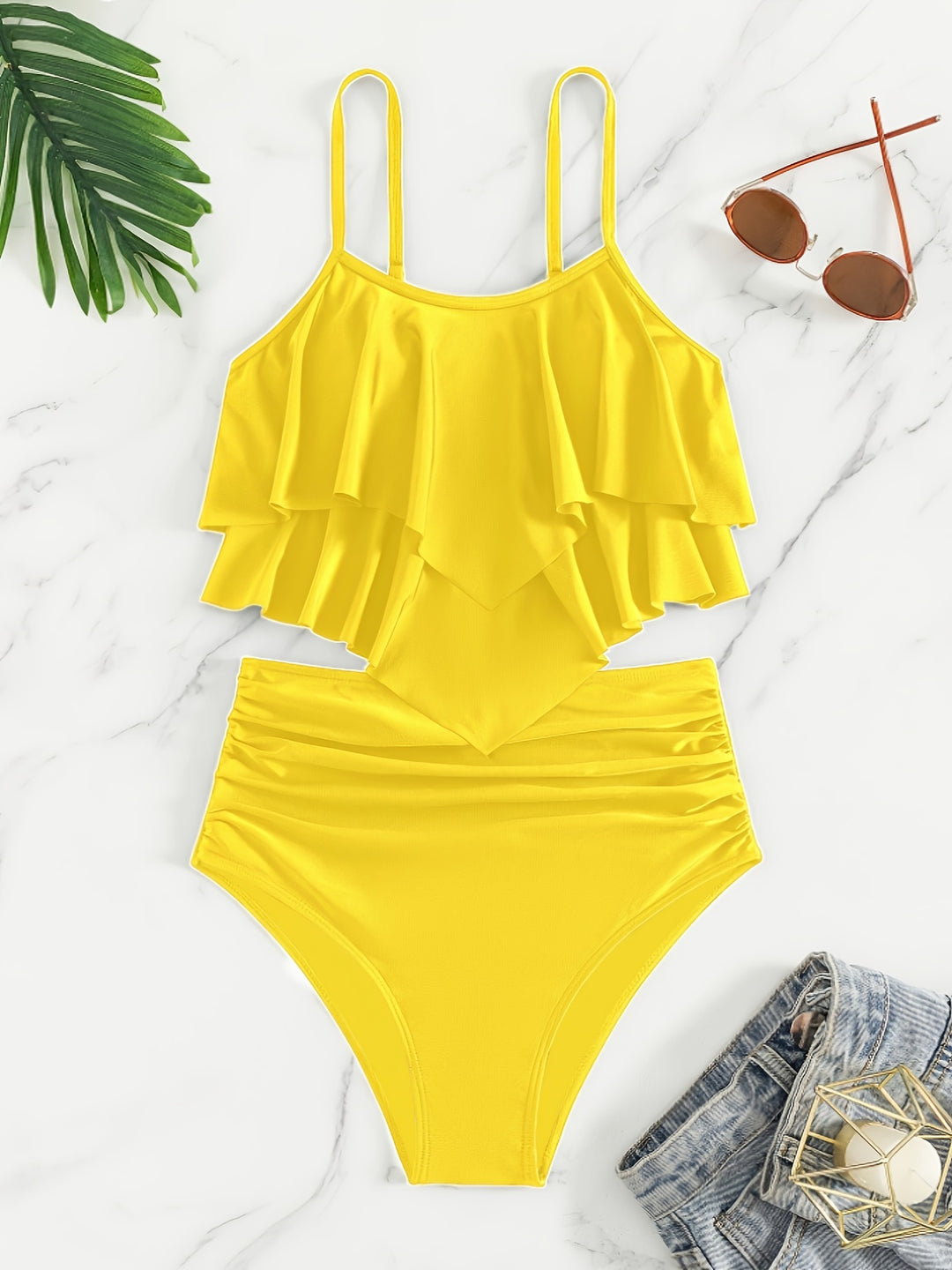 Cory | Bauchschmeichelnder Tankini | Letzter Tag 80 % Rabatt!