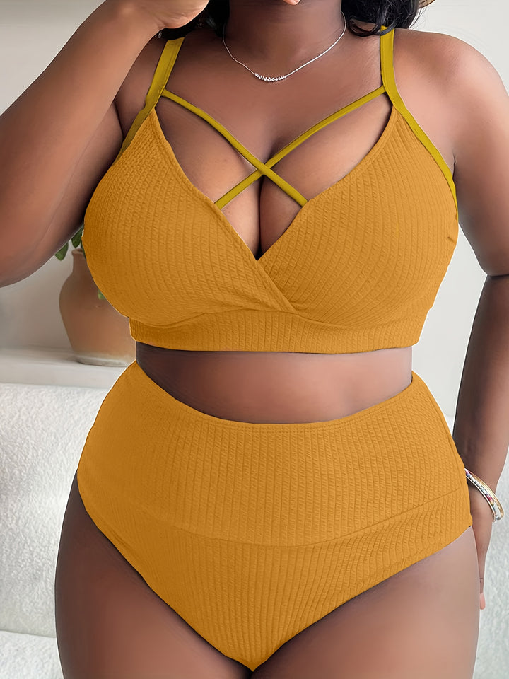 Malonie | Bauchfreundlicher V‑Tankini – Letzter Tag 80 % Rabatt!