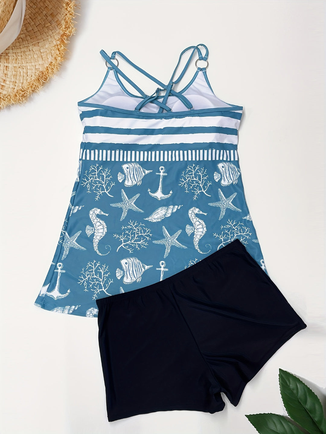 Leontina | Figurformender Tankini für selbstbewussten Look | Letzter Tag 80 % Rabatt!