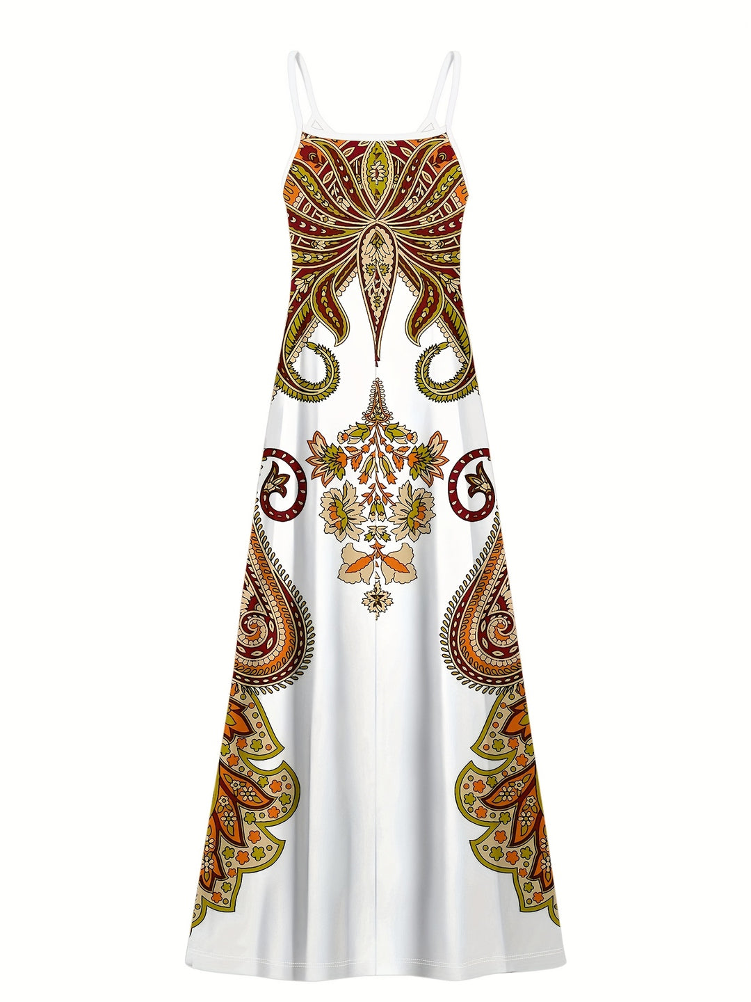 Fianna™ | Luftiges Sommerkleid mit Paisley-Print & tummyfreundlichem Schnitt