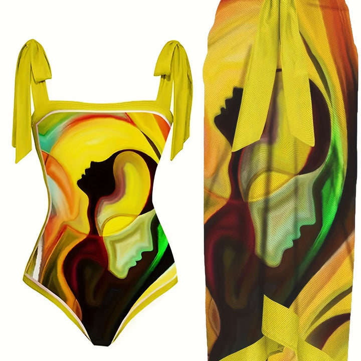Eliska™ | Bequemes Bade-Set mit schmeichelndem Schnitt & Tummy-Abdeckung