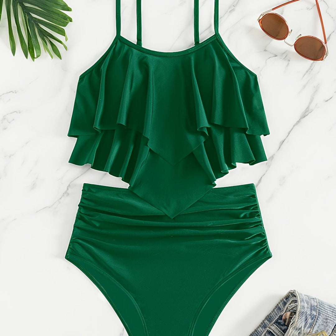 Cory | Bauchschmeichelnder Tankini | Letzter Tag 80 % Rabatt!