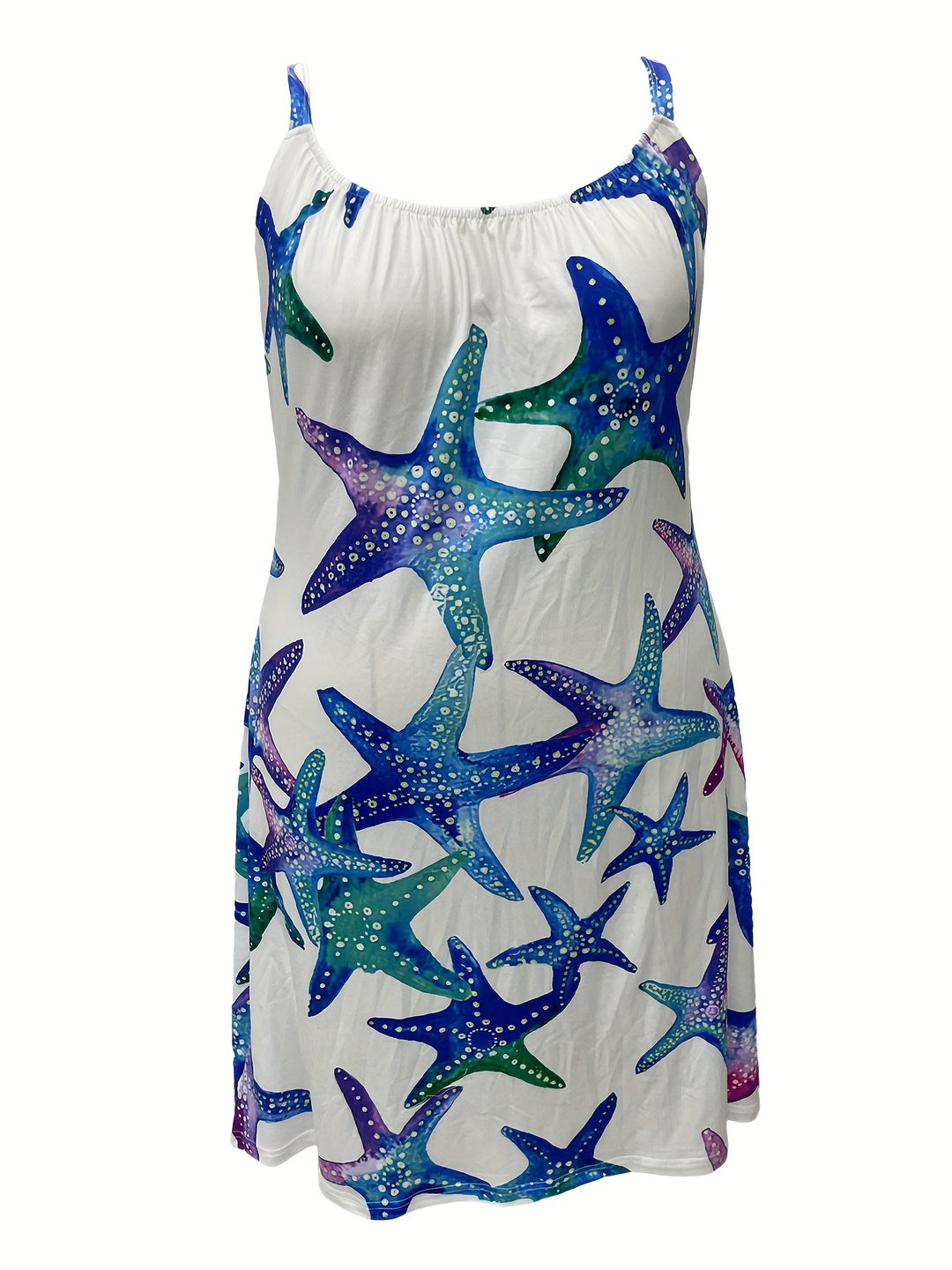 Marivyn | Strandkleid mit Starfish‑Muster
