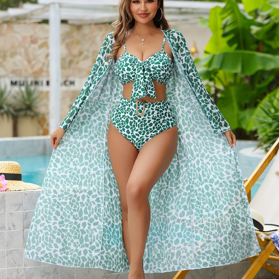 Salomine | Figurfreundliches 3-TLG Bade-Set