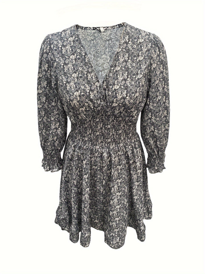 Horatia | Floral Shirred Waist Dress