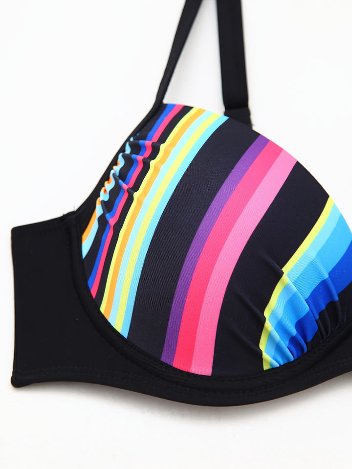 Melitina | Figurbetonter Push-Up Bikini | Letzter Tag 80 % Rabatt!