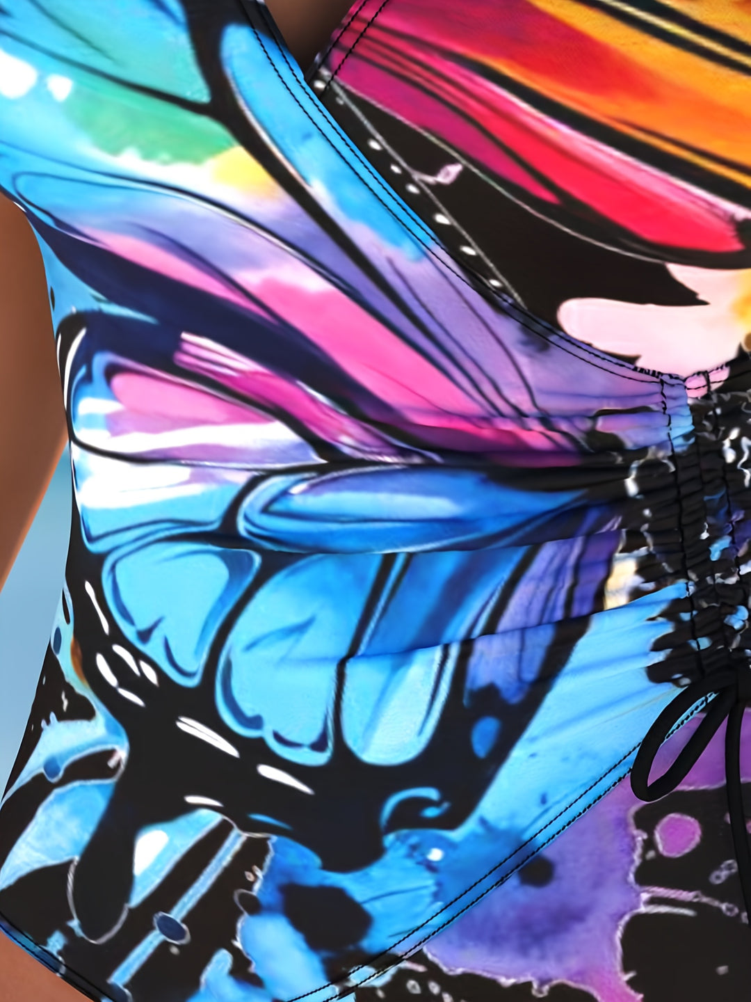 Marilys | Shaping-Badeanzug mit Butterfly-Effekt | Letzter Tag 80 % Rabatt!