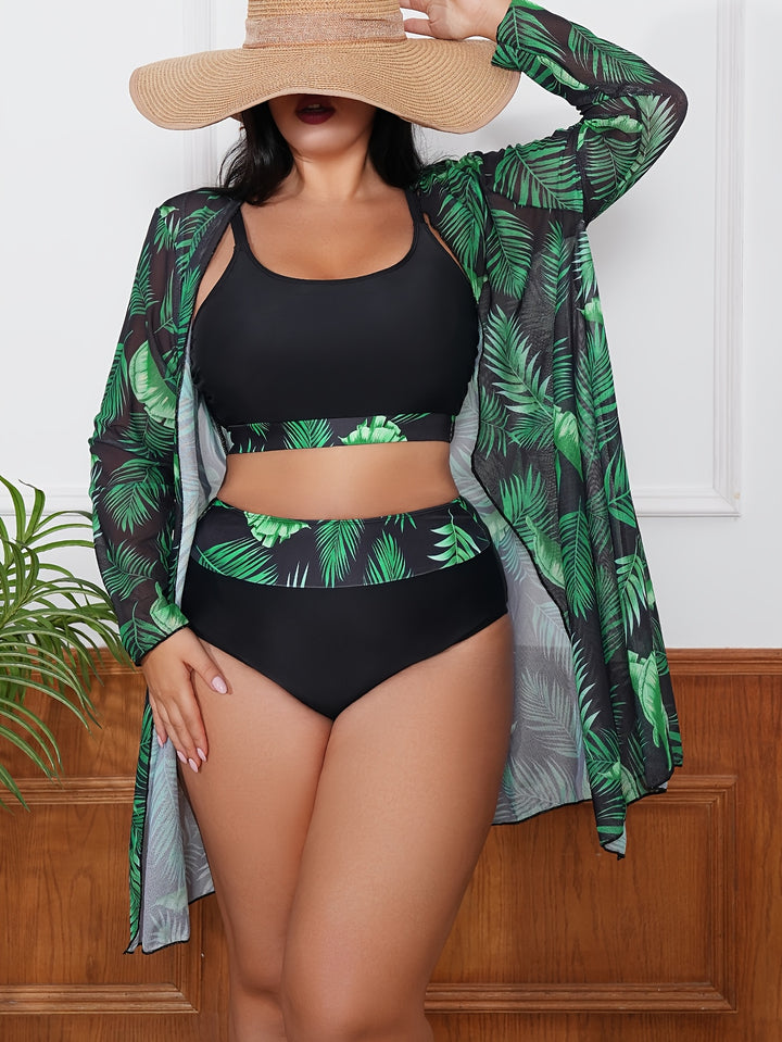 Luvina | 3‑Teiler mit Bauchschutz | Letzter Tag 80 % Rabatt!