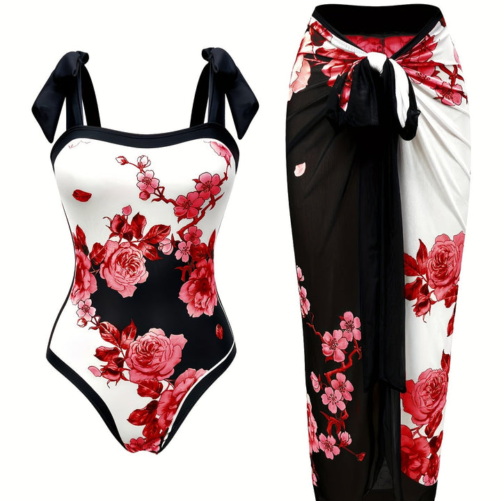 Carysma™ | Florales Bikini-Set mit bequemer Tummy-Passform