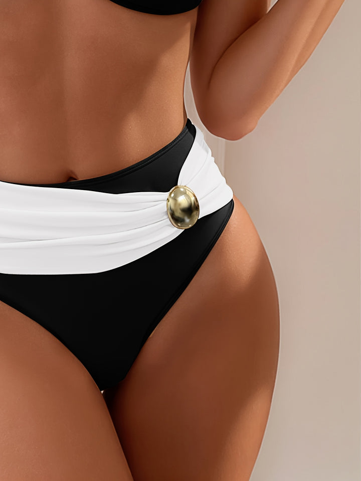 Tyra™ | Bikini-Set mit Bauchkontrolle V-Ausschnitt