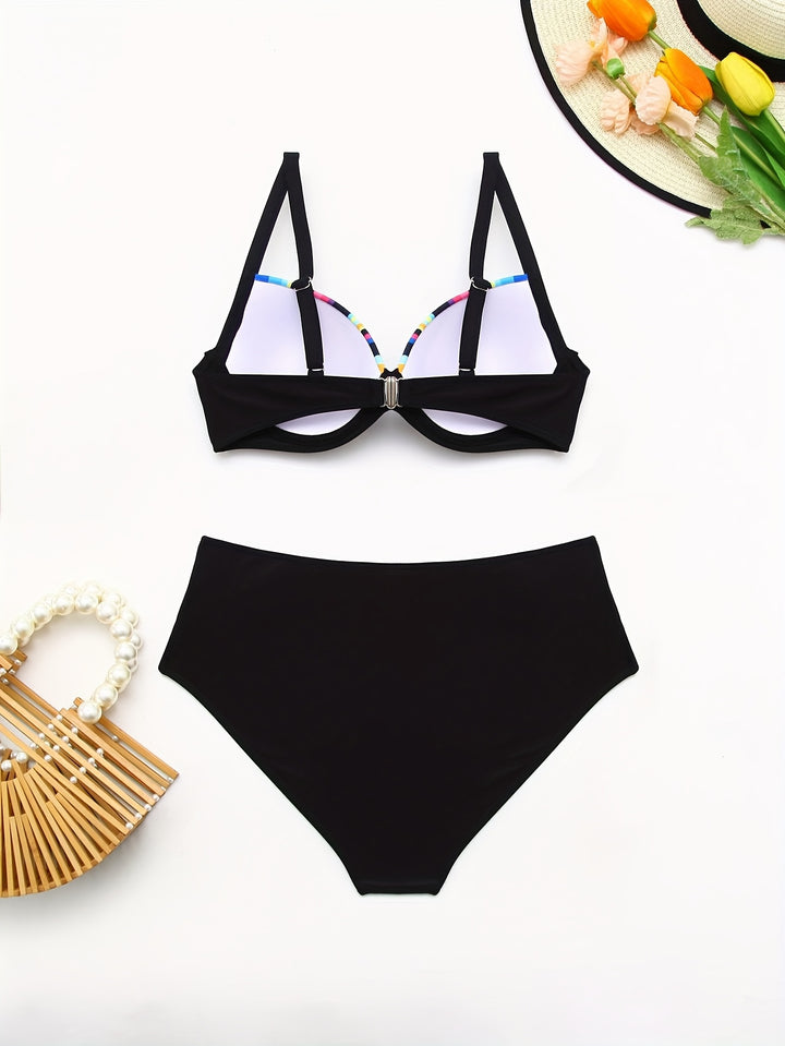 Melitina | Figurbetonter Push-Up Bikini | Letzter Tag 80 % Rabatt!