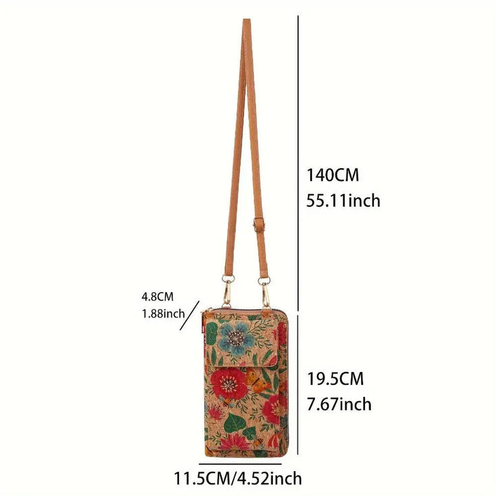 Maya | Boho Bloom Umhängegeldbörse