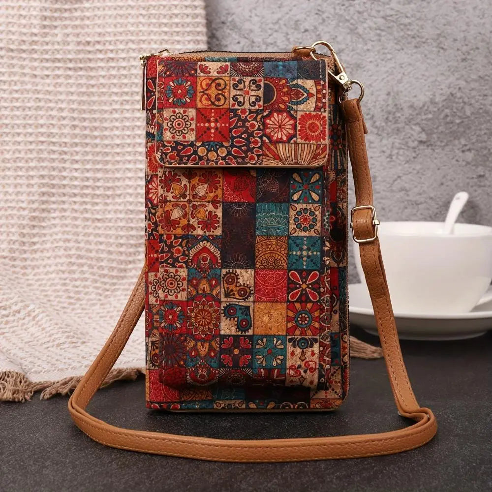 Maya | Boho Bloom Umhängegeldbörse