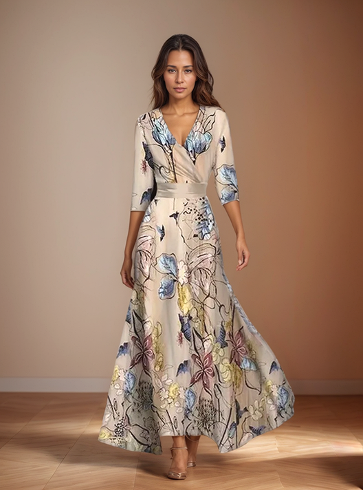 Yasmine | Sommer Wickelkleid