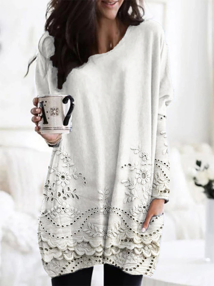 Begonia™ | Bedruckter Kuschelpullover