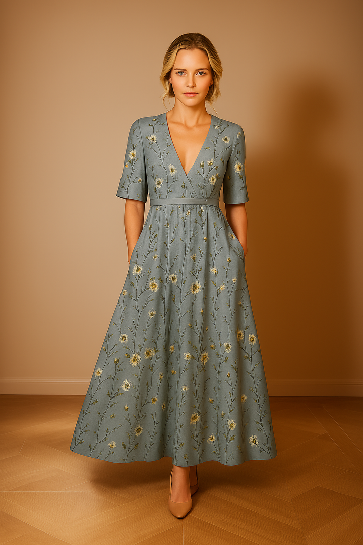 Yasmine | Sommer Wickelkleid