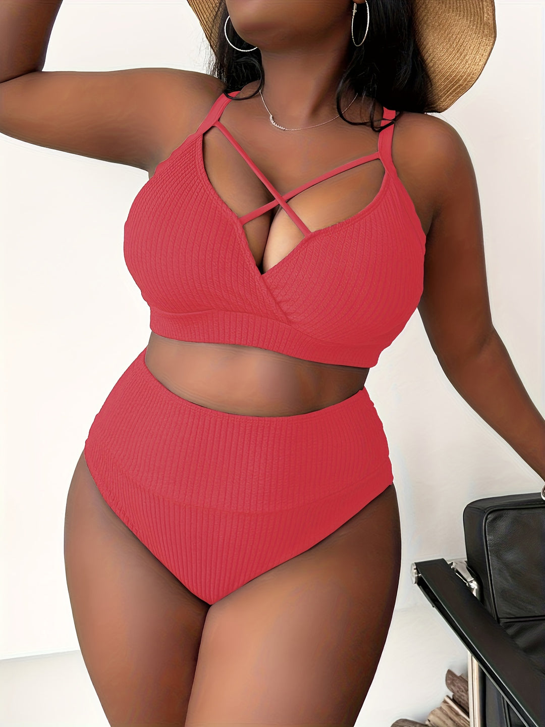 Malonie | Bauchfreundlicher V‑Tankini – Letzter Tag 80 % Rabatt!
