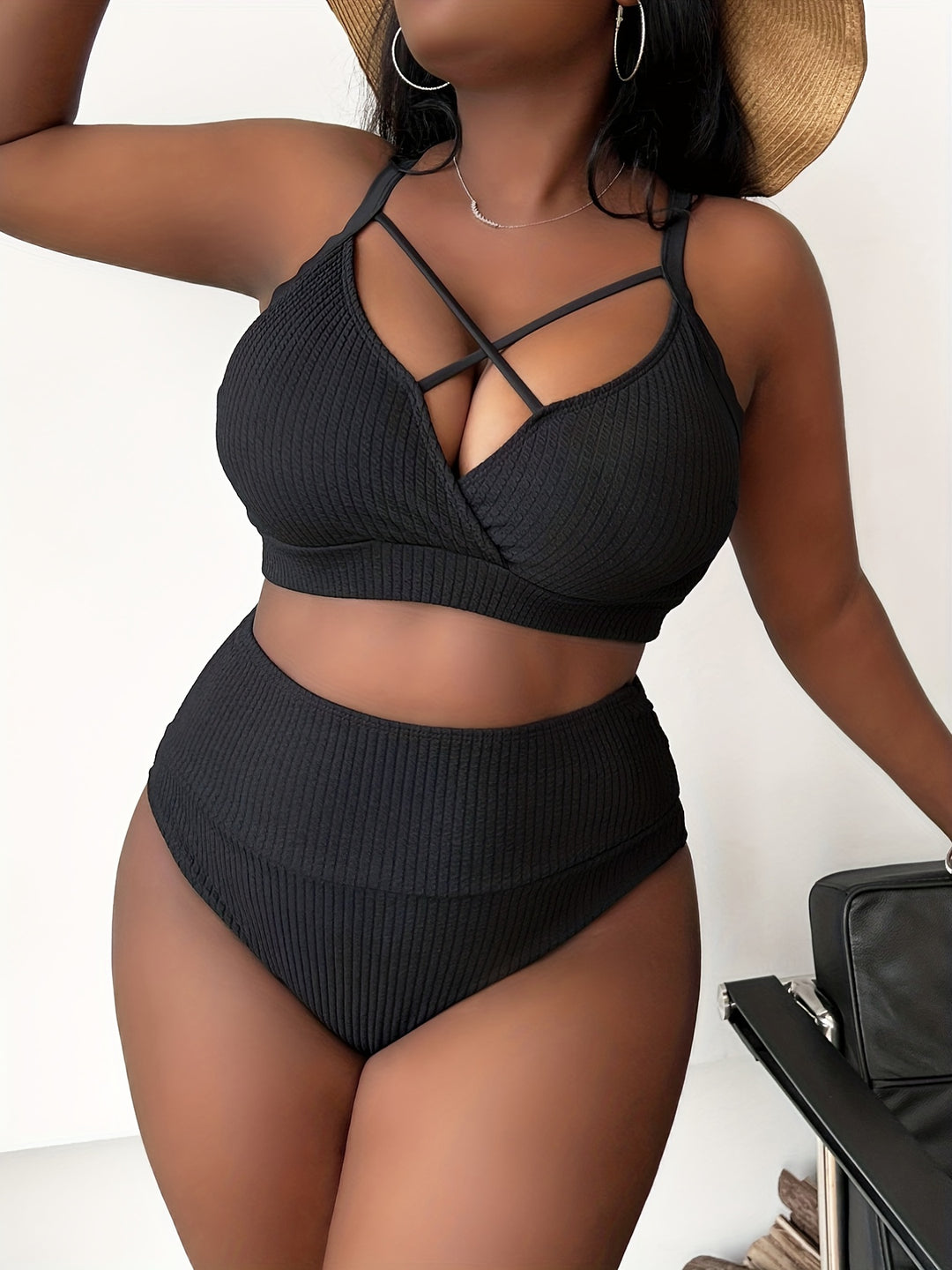 Malonie | Bauchfreundlicher V‑Tankini – Letzter Tag 80 % Rabatt!